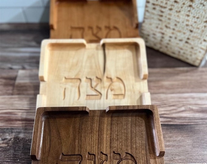 Matzah Holder, Tray, Plate for Passover and Seder Heirloom Quality