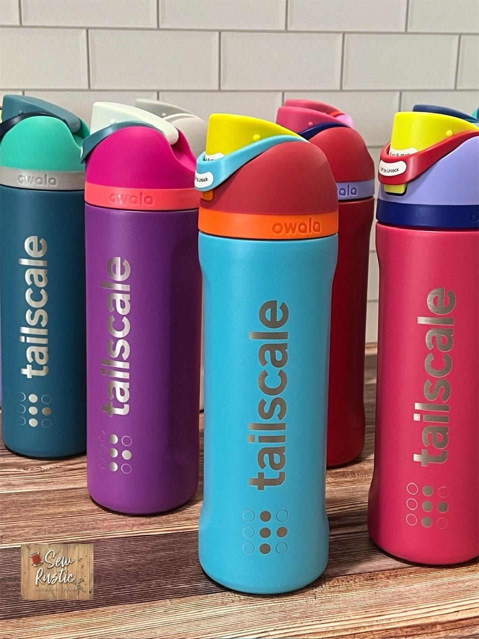 Personalized Owala 24 Oz Freesip Water Bottle Leak Proof Built in Straw  Color Drop & Exclusive Colors Discontinued Colors 