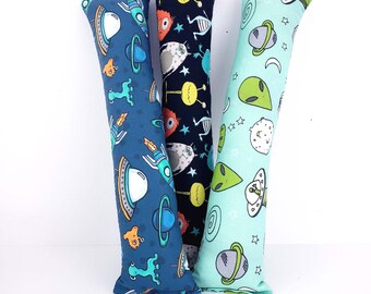 Organic Catnip Cat Kicker Toy: Space Aliens UFO Design, 12" Large