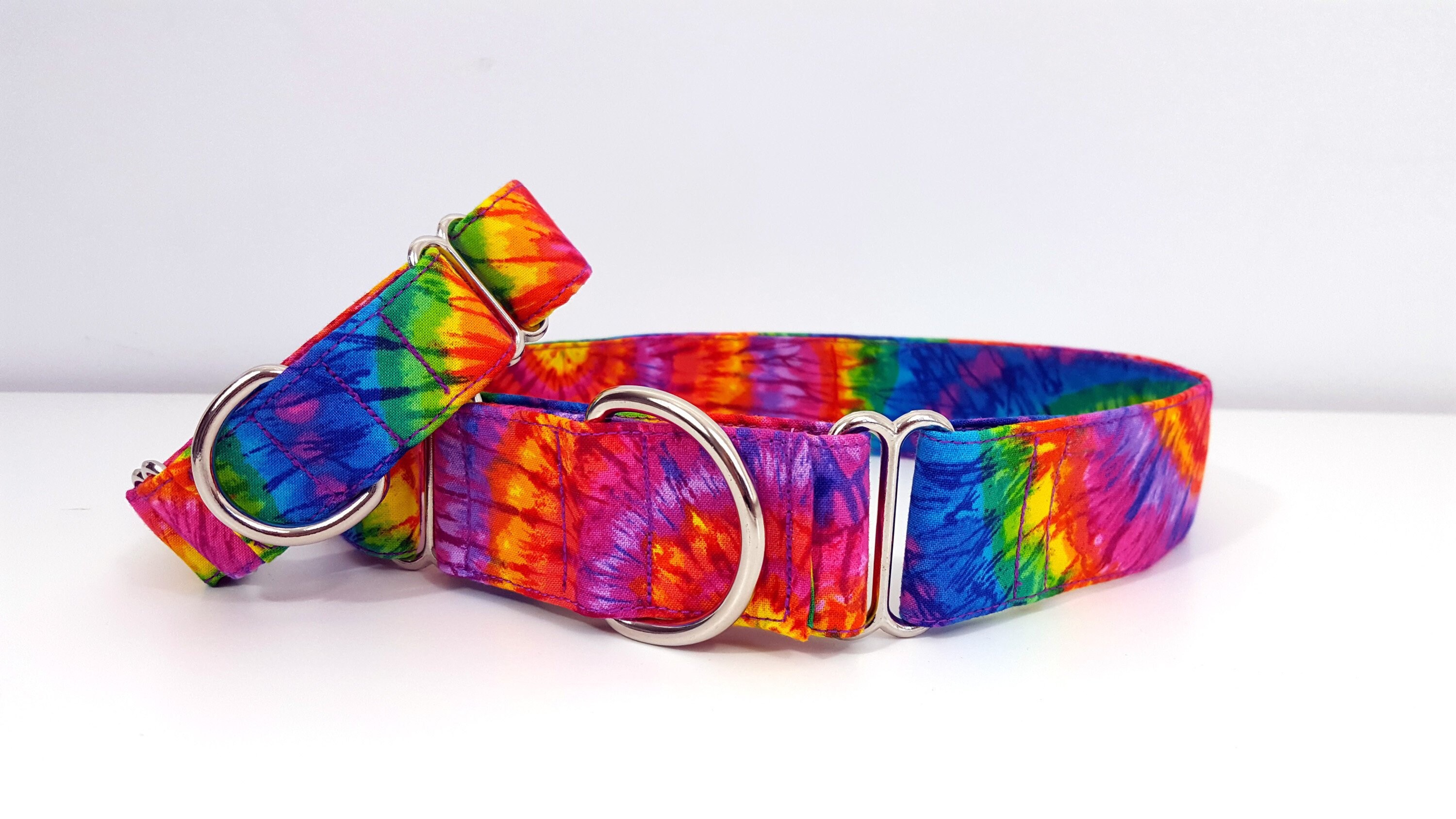 Martingale Dog Collar Original Hippie Tie Dye Woodstock Pride Etsy