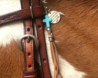 Saddle and Bridle charm clip
