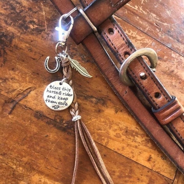 Saddle and Bridle charm clip