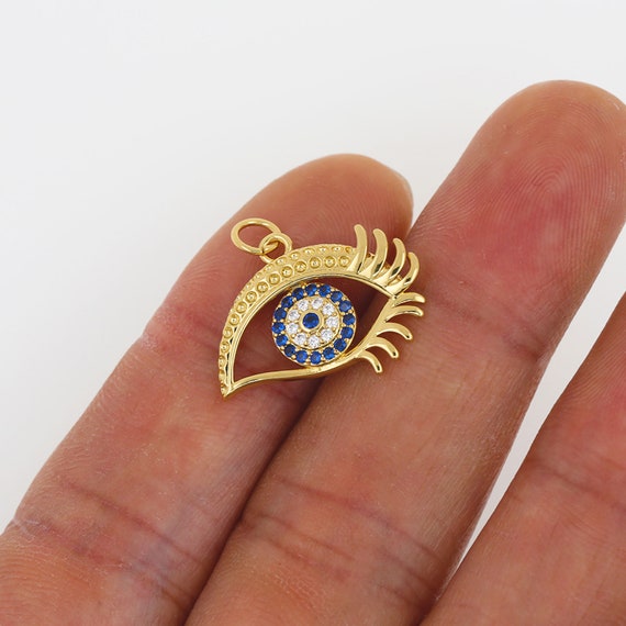 Eagle eye stone chain necklace – MUNÉ