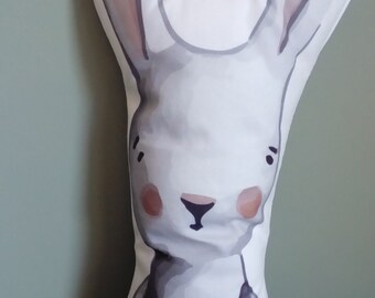 Rabbit cushion decoration child