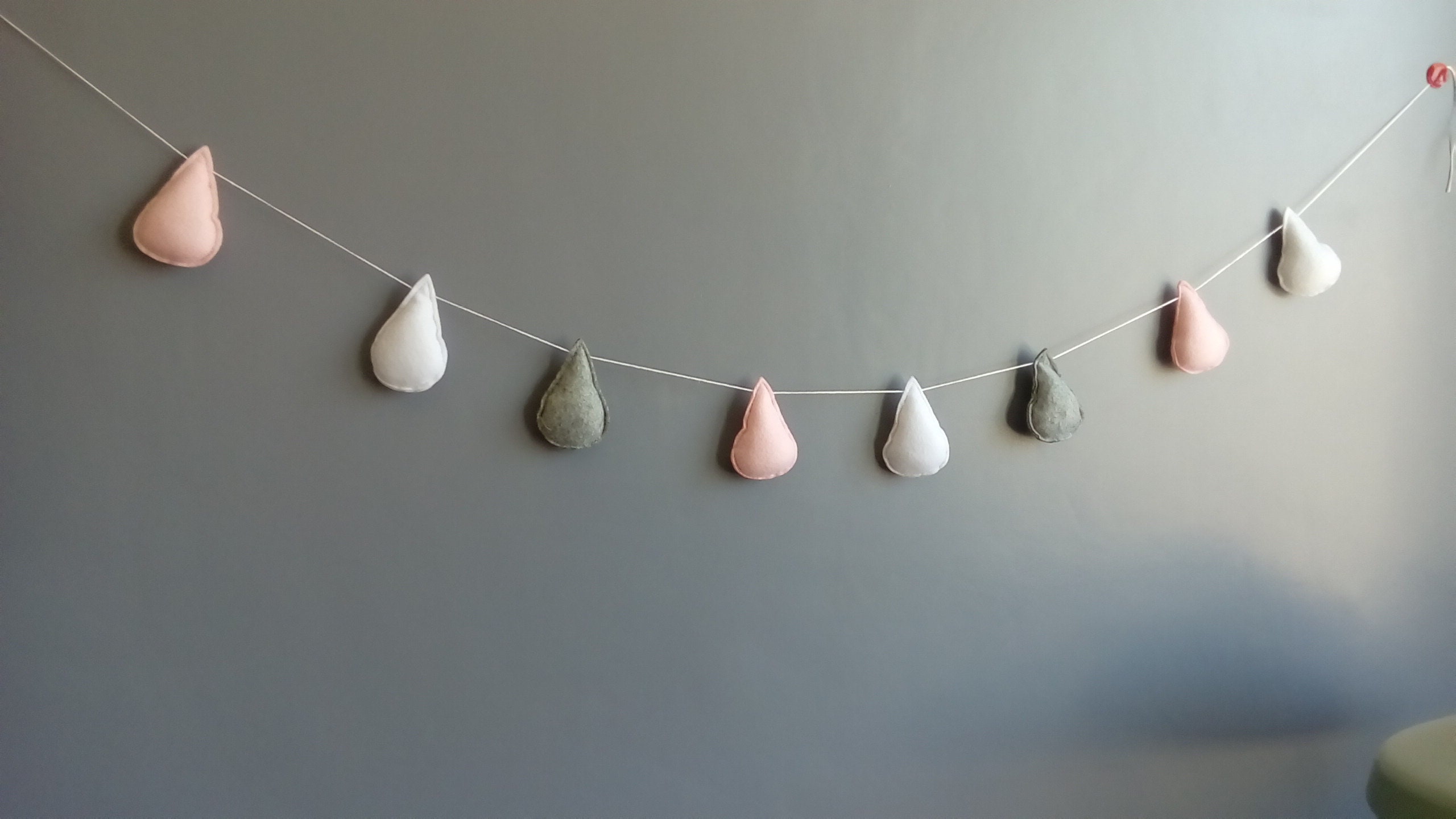 Guirlande Murale Décorative/Baby Decke Senf