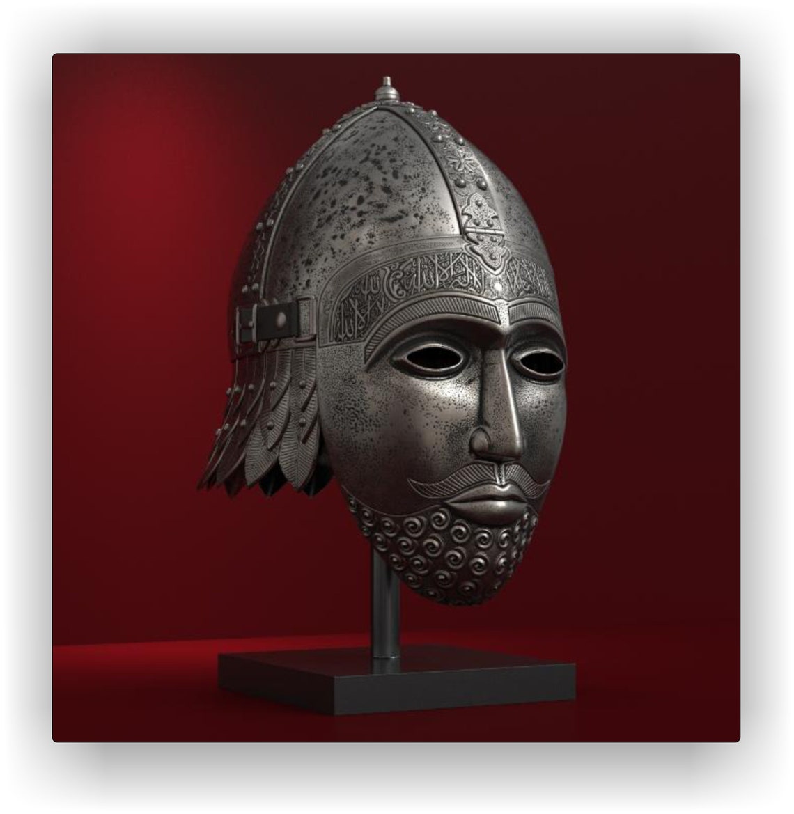 Ancient Warrior Helmets Set of 3 Aluminium Plaques Etsy