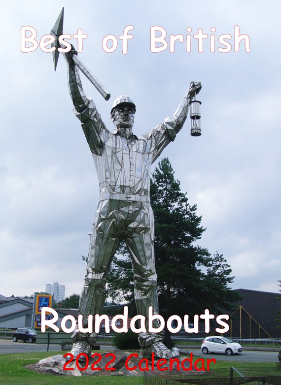 Best of British Roundabouts 2022 Wall Calendar Etsy UK