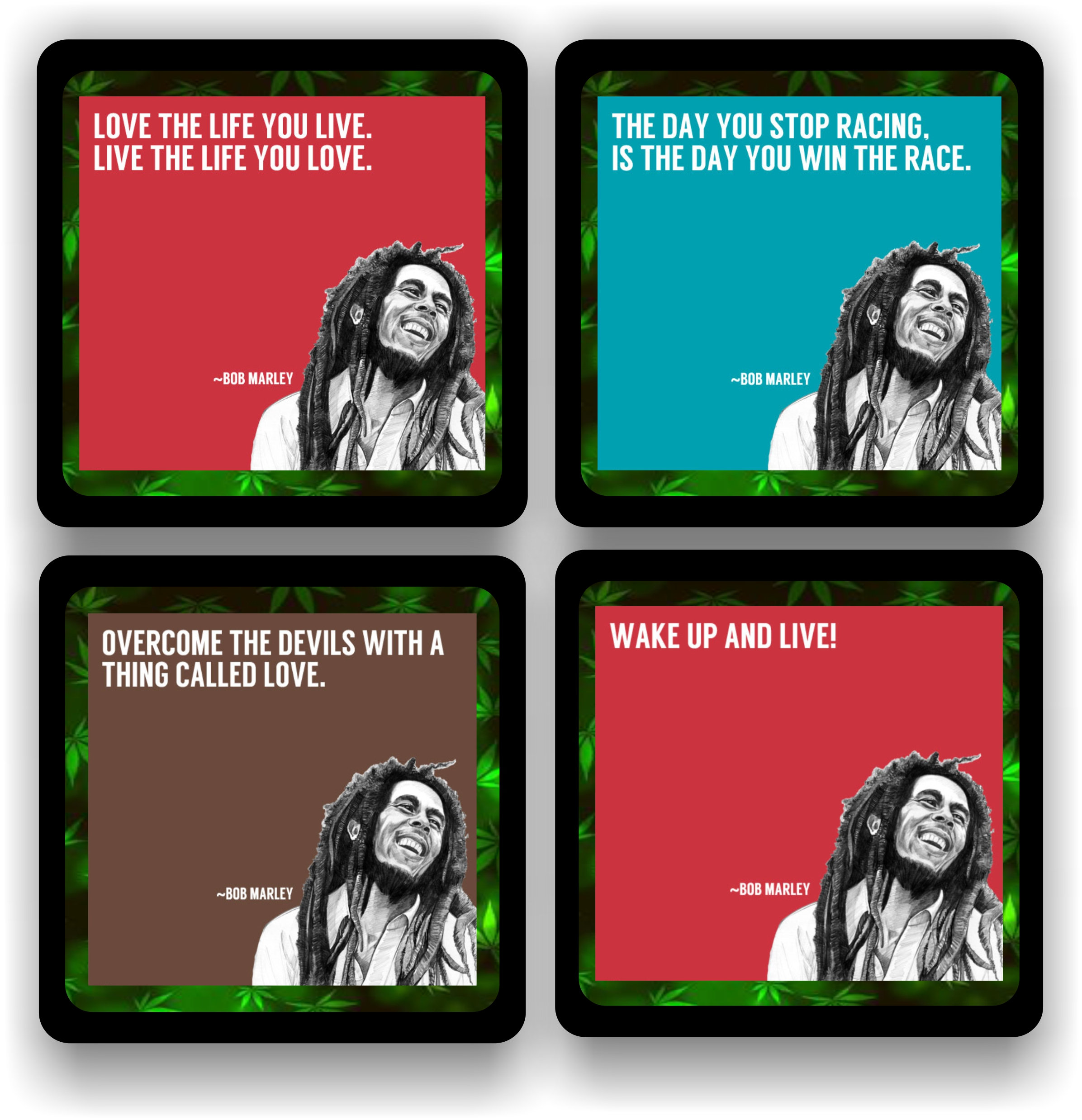 Bob Marley Quote -  Sweden