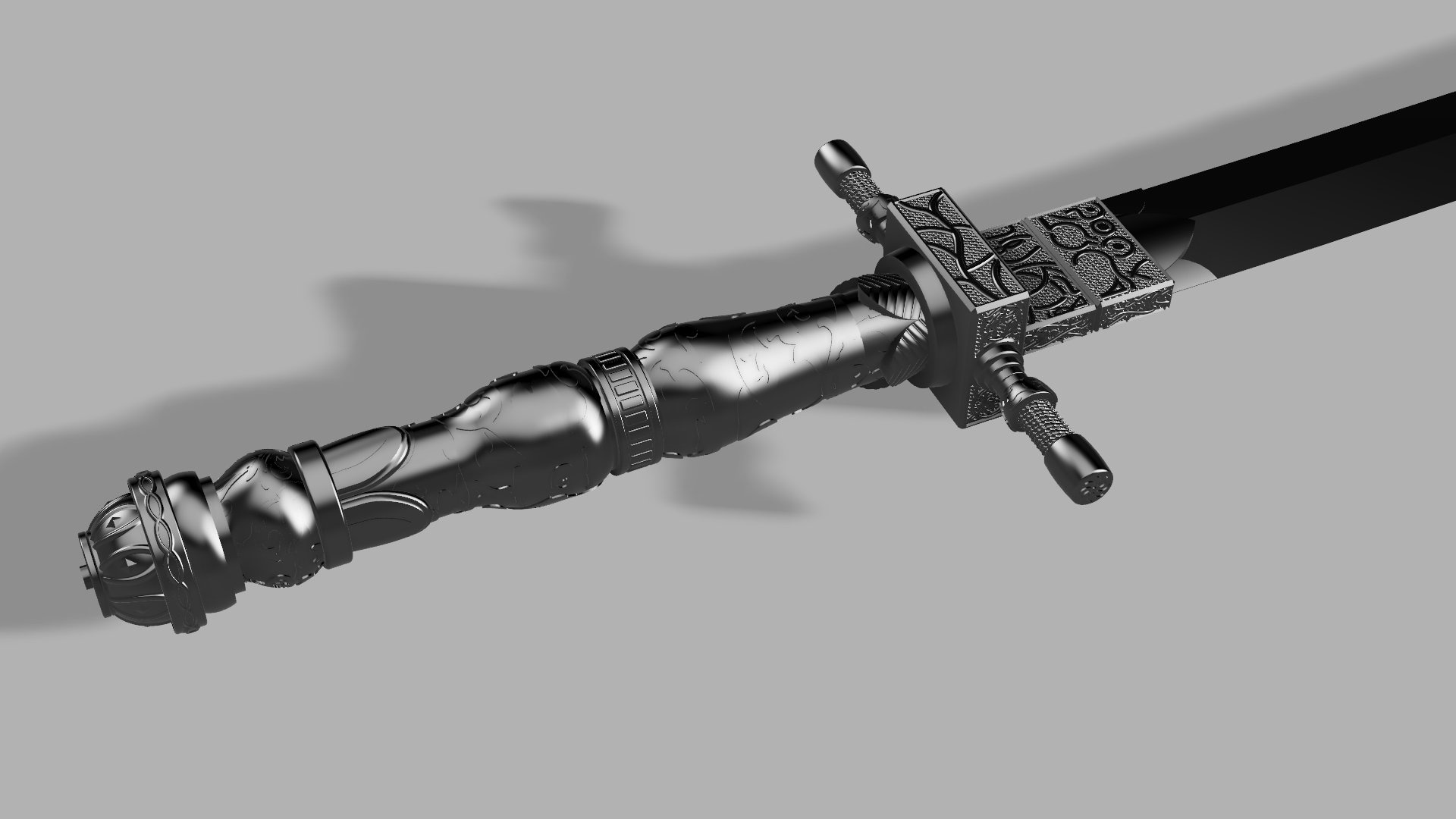 千景刀（ブラッドボーン）3Dモデル、STLファイル（デジタル版のみ