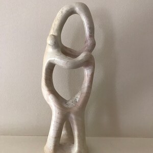 母と子の描写、アフリカ、大理石、20 世紀