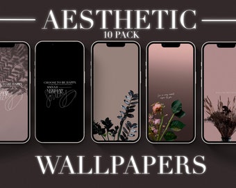 10 Aesthetic Phone Wallpapers | Floral Photography wallpapers | AESTHETIC Positive Wallpapers