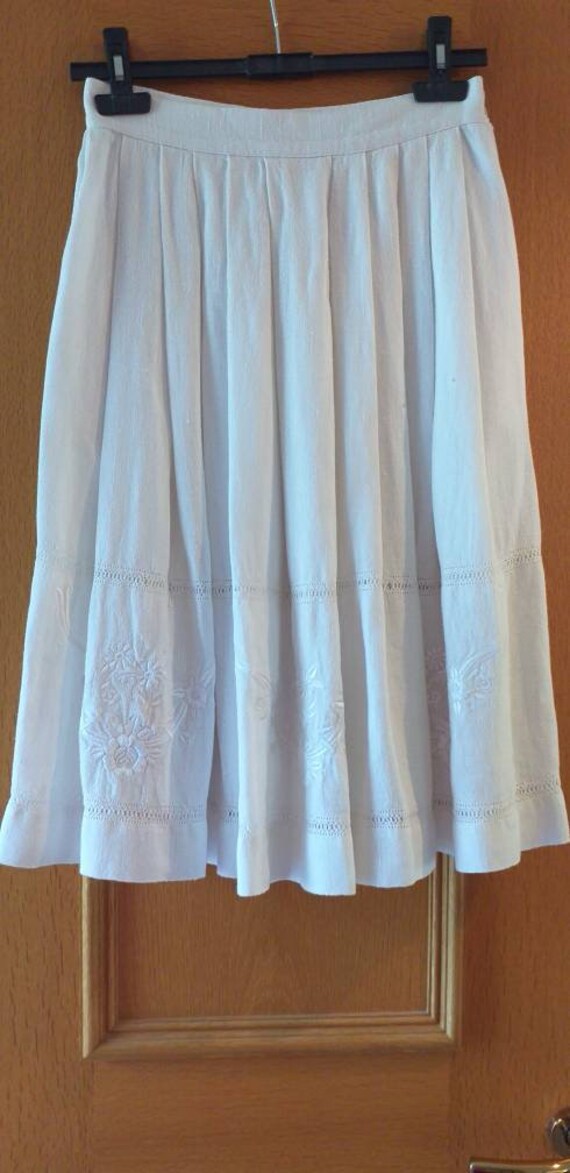 Linen skirt