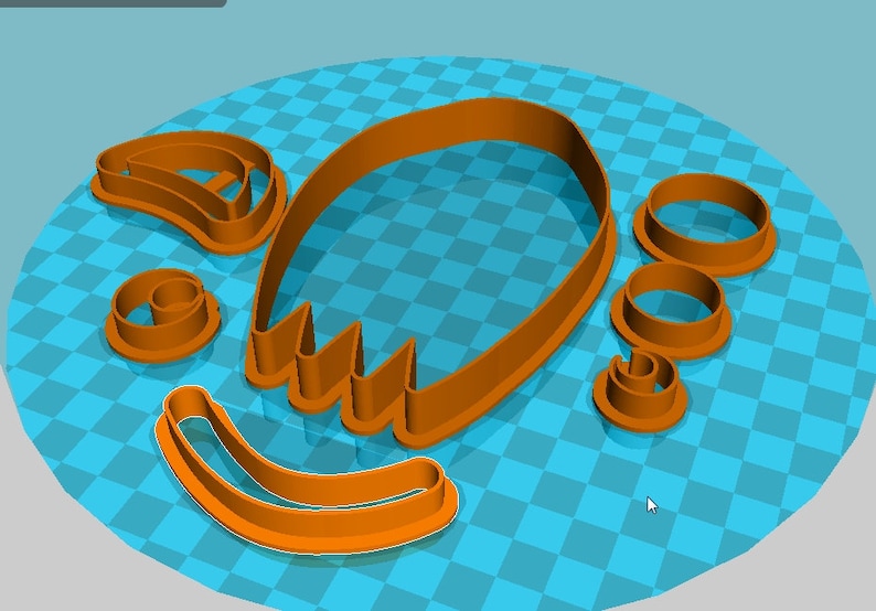 Stl file Forky cookie cutter for printing on 3D printer