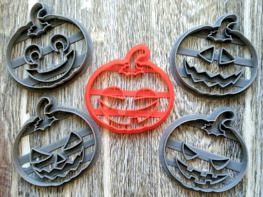 Stl file Halloween cookie cutter Etsy