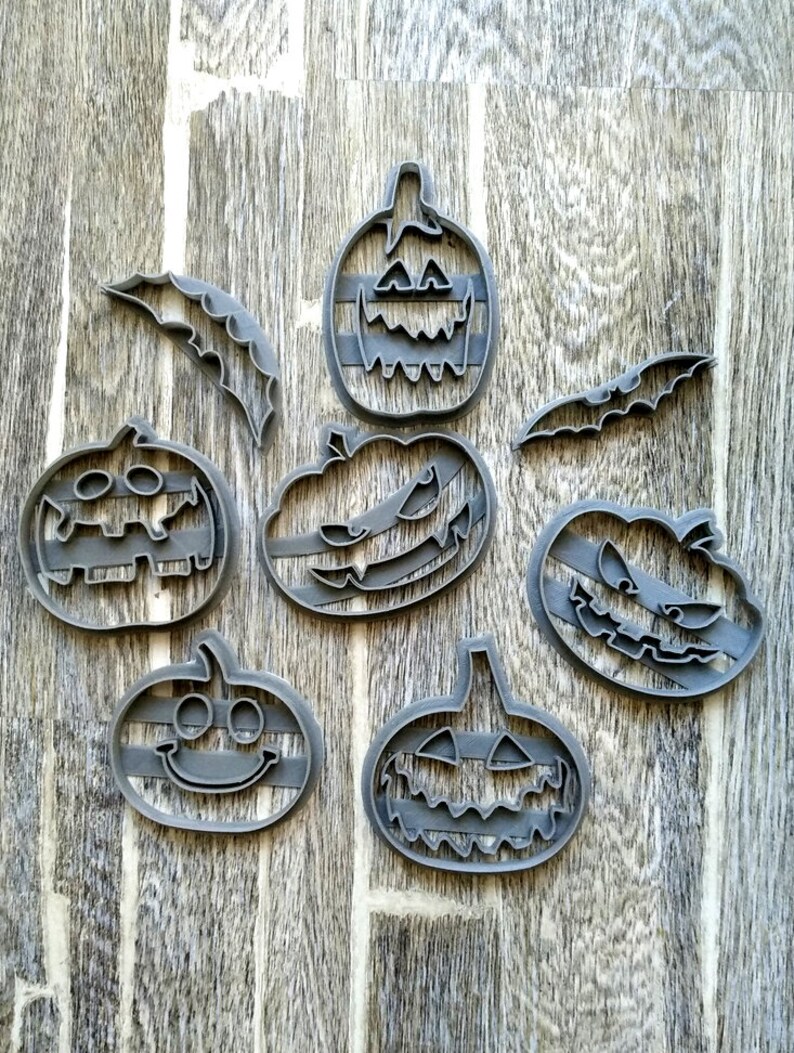 Stl file Halloween cookie cutter Etsy