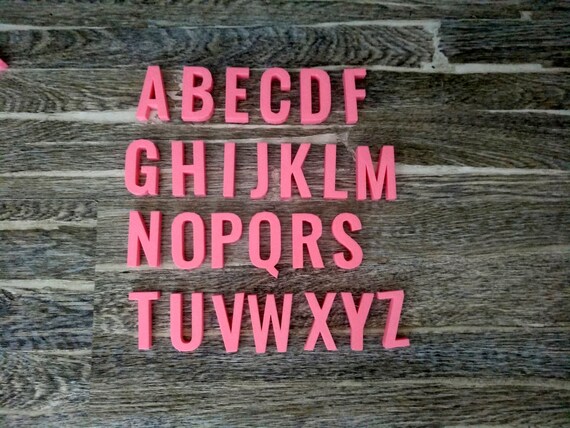 Alphabet Letters Stl Files For 3d Modeling Etsy