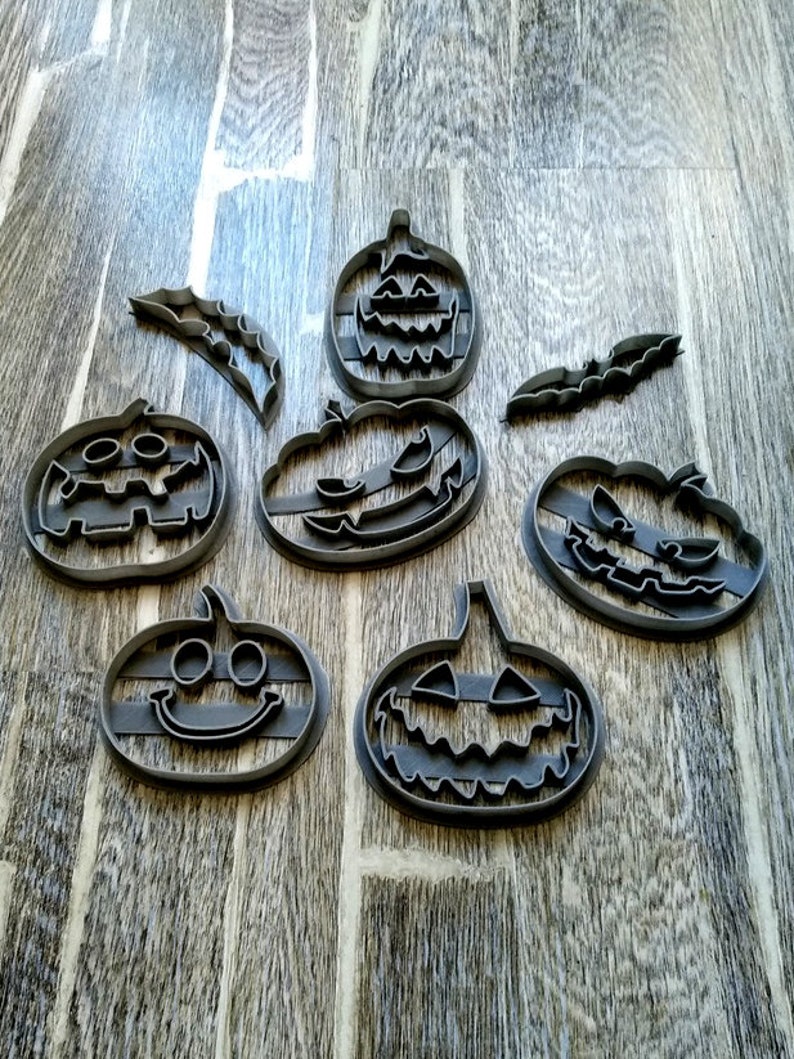 Stl file Halloween cookie cutter Etsy