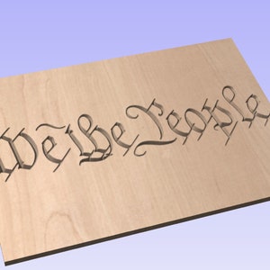 Wethe People Carving