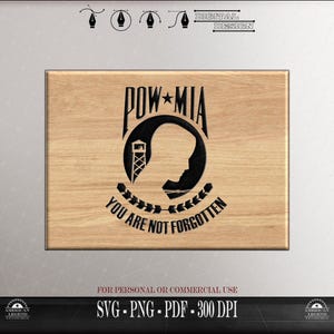 Logotipo de la bandera de prisioneros de guerra y desaparecidos en combate: archivo vectorial (svg, png, pdf) (descarga digital)