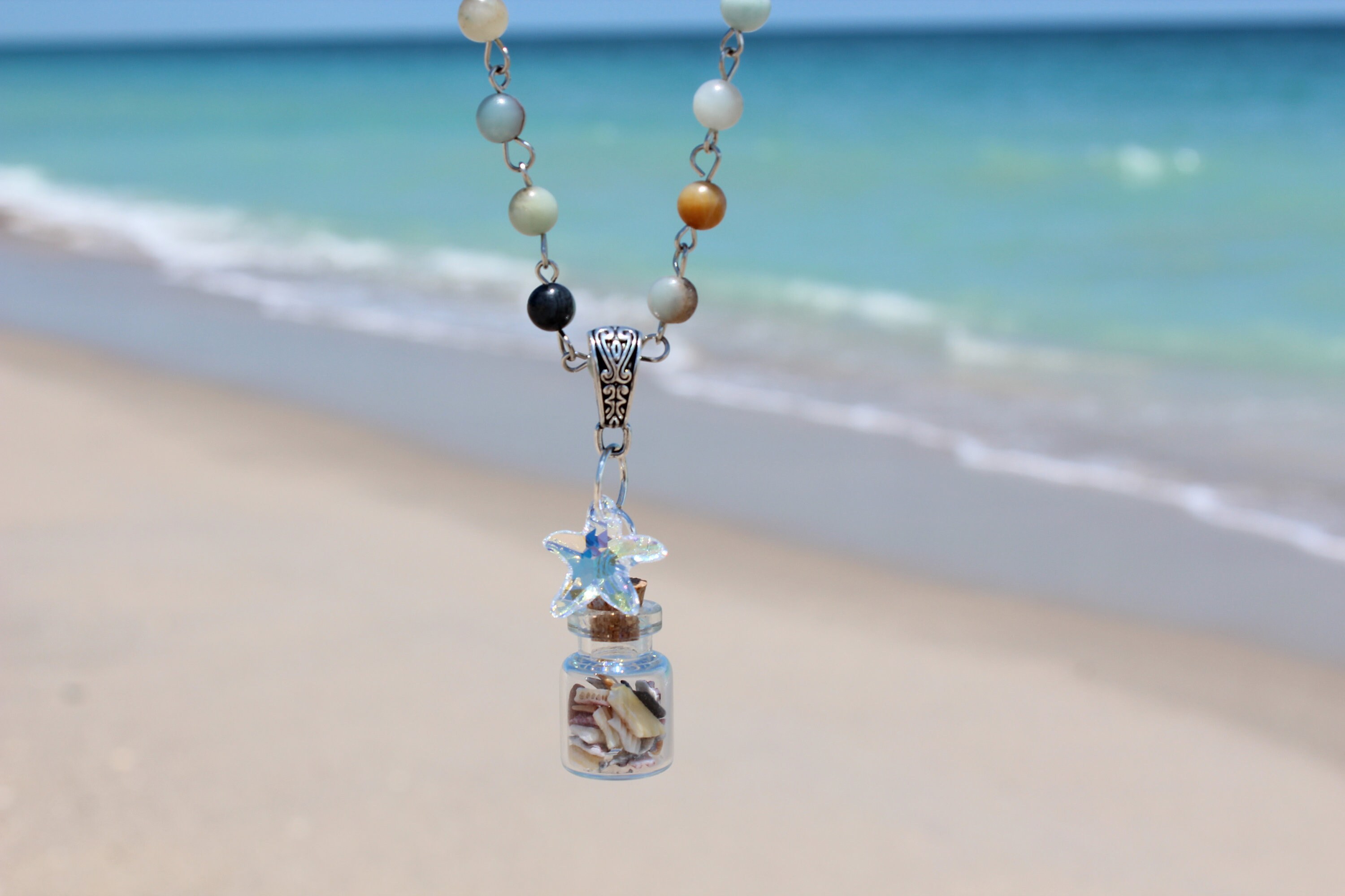 Mini Bottle Necklace Etsy