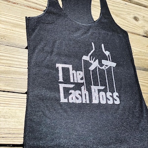 Womens Lash Boss Racerback Tank