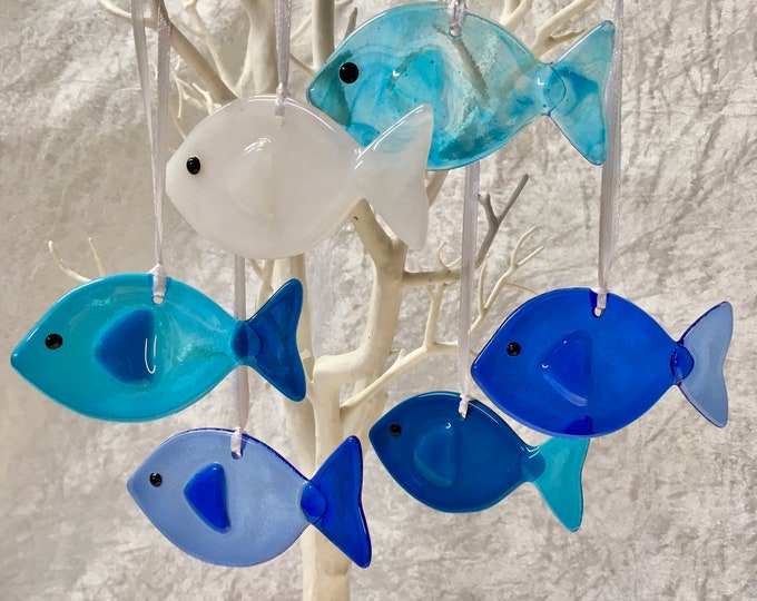Fused Glass Fish Etsy UK