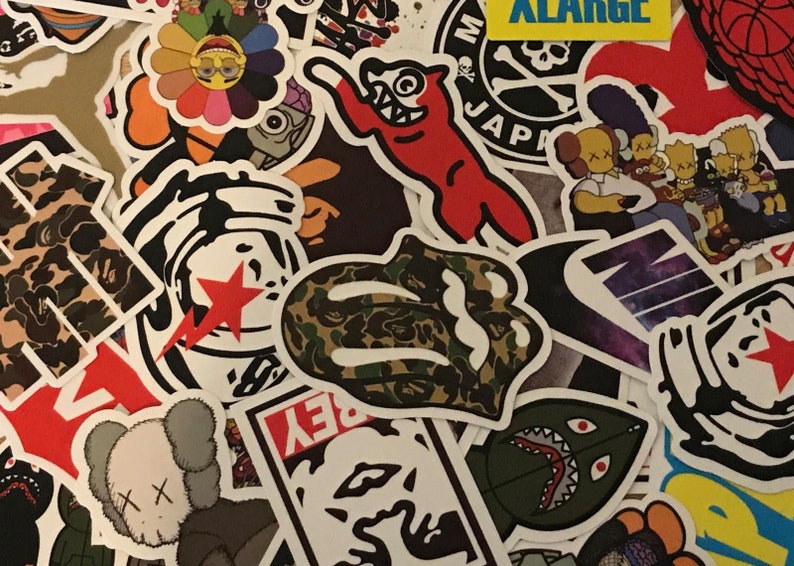 Hypebeast Sticker Bomb Pack 5 | Etsy