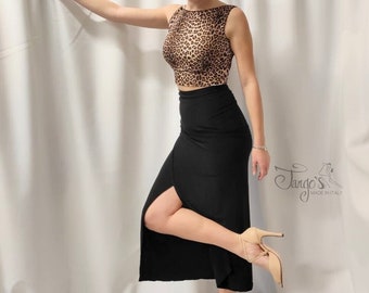 Complete Romi top and Carmen wrap skirt can also be purchased separately