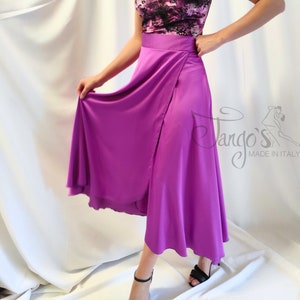 Tango's Kompletter Orfea-Rock und -Oberteil. Tango-Tanzkleid für den Abend. Hosen, Röcke, komplette Oberteile und Hemden, Schuhe, Abend- und Tangokleid