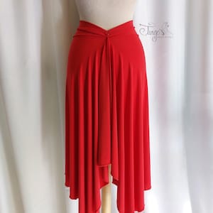 Tango&#39;s HELI red Evening tango dance dress Trousers skirts complete tops and shirts shoes Evening & Tango dress