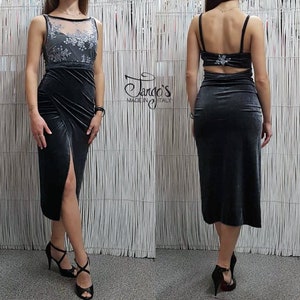 Tango&#39;s Frida Sheath Dress / tango dress / Argentine tango / tango clothing