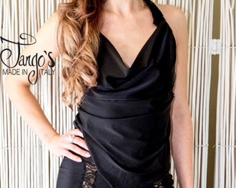 Tango's Top Marzia Evening tango dance dress Trousers skirts complete top and shirts shoes Evening & Tango dress