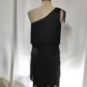 Tango's GILDA FRINGED DRESS Dance clothes Argentine tango trousers skirts shirts top shoes tango dress