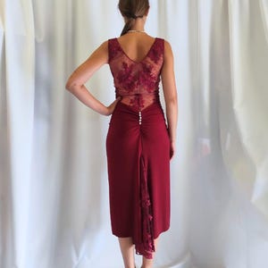 Tango&#39;s Angeles dress more colors Argentine tango dance clothes trousers skirts shirts top shoes tango dress