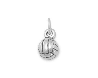 Breloques en argent sterling, breloques volley-ball, breloques ados, breloques sport, breloques pour maman, breloques pour maman volley-ball, breloques fille, breloques volley-ball