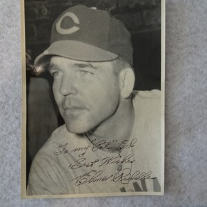 Elmer Riddle - Autogramm 1943 – 5 x 7 Fotografie – 1943– 1943– 1943– 1970er Jahre