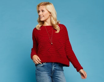 Zig Zag Crochet Jumper Pattern