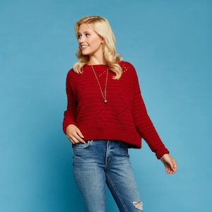 Zig Zag Crochet Jumper Pattern