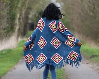 Granny Square Cardigan Pattern