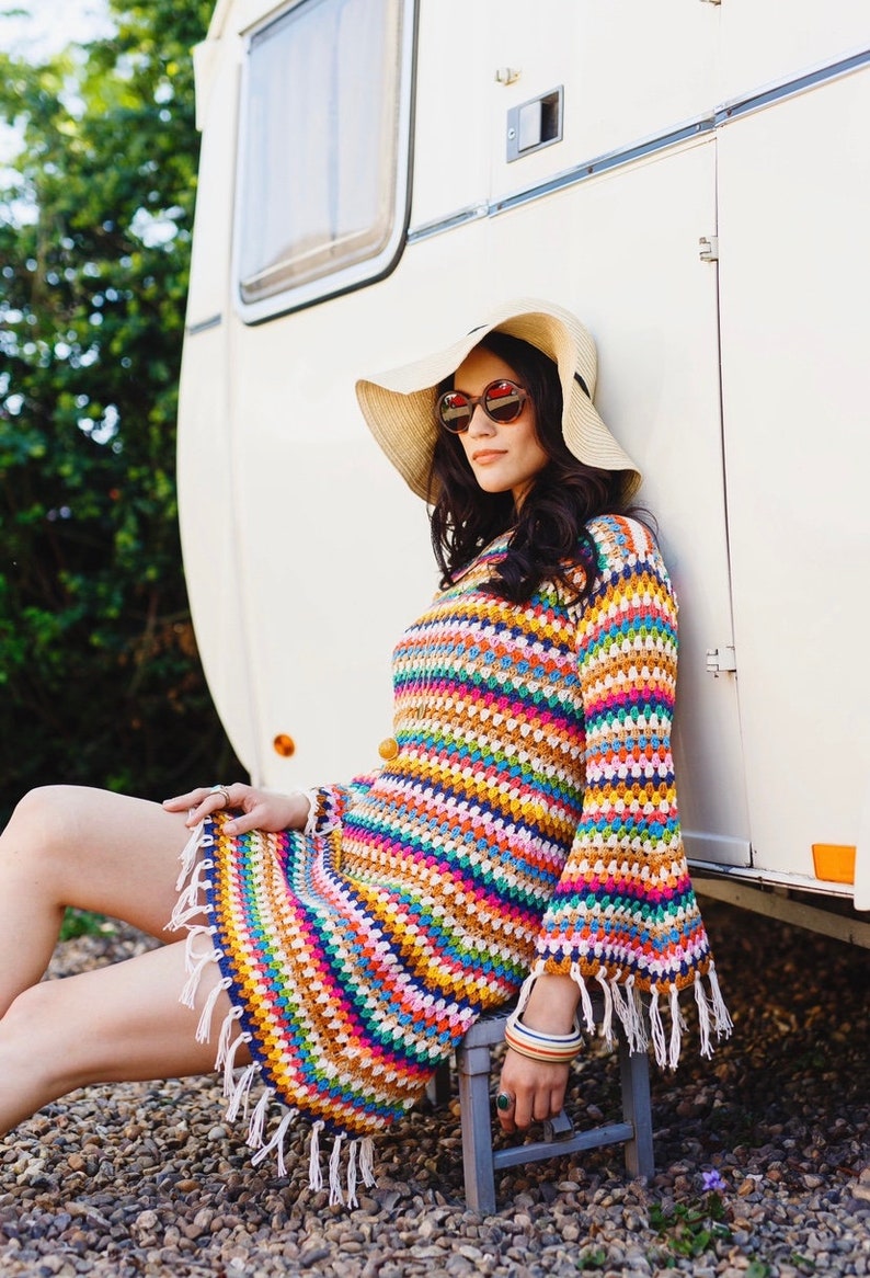 Good Vibrations Crochet Dress Pattern image 4