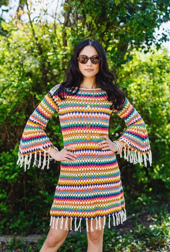 Good Vibrations Crochet Dress Pattern -  Canada