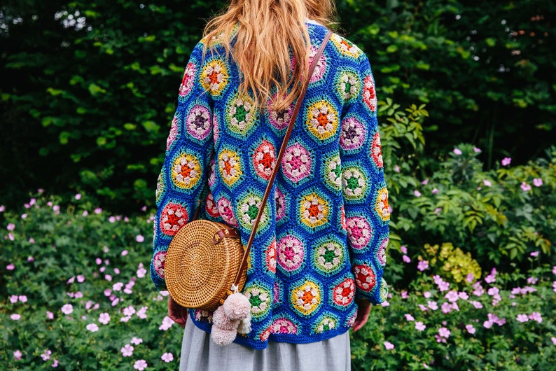 Matisse Hexagon Crochet Cardigan image 1