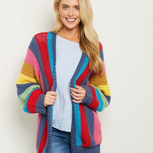 Boho Batwing Crochet Cardigan