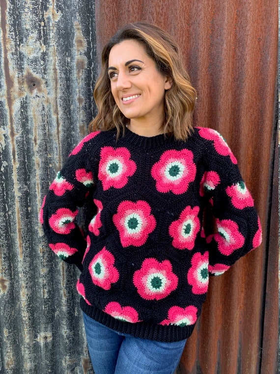 Retro Flower Sweater Retro Flower Sweater
