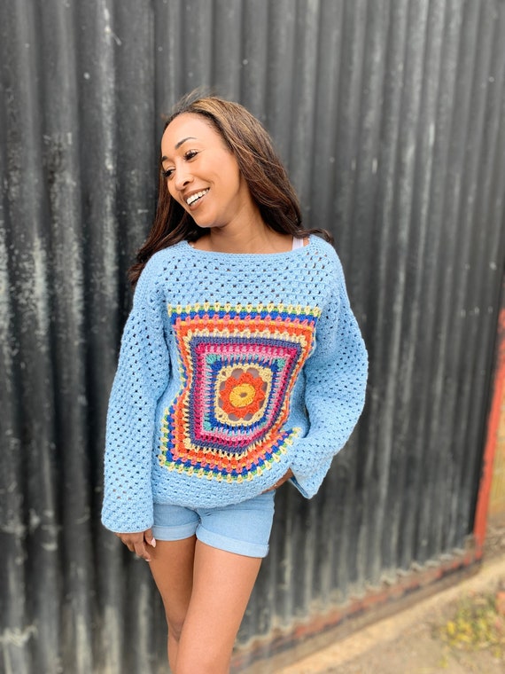 Crochet Festival Jumper - Etsy