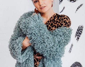 Here We Go Loopy Loo Jacket Crochet Pattern