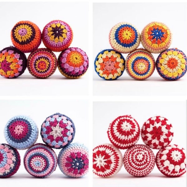 Crochet Bauble 5 DESIGNS