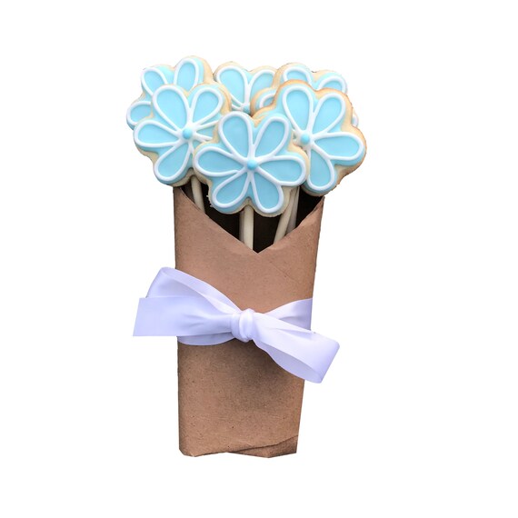 baby boy cookie bouquet