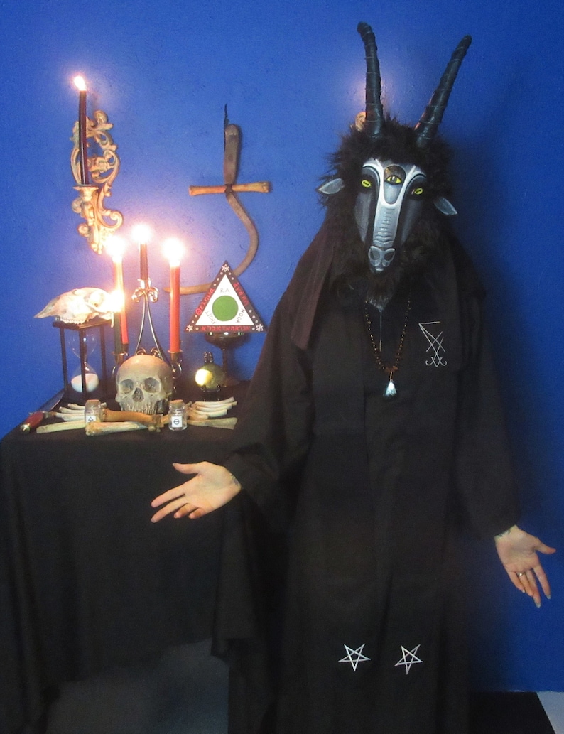 Rituel satanique Stole / Occulte / Magie cérémonielle / Chemin Etsy Rituel satanique Stole / Occulte / Magie cérémonielle / Chemin Etsy