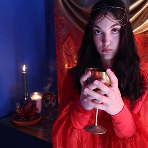 Scarlet Woman-Babalon Ritual Robe/ Thelema/ 156